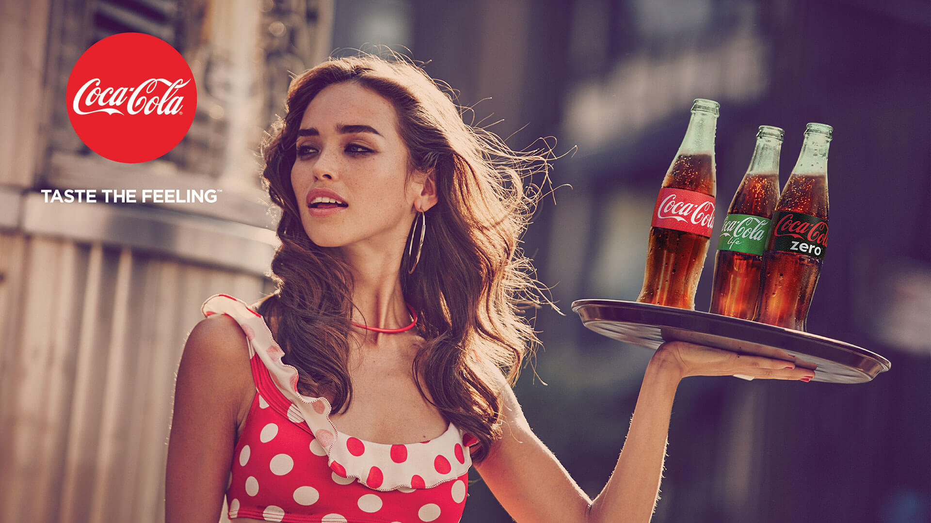 Coca-Cola taste the feeling