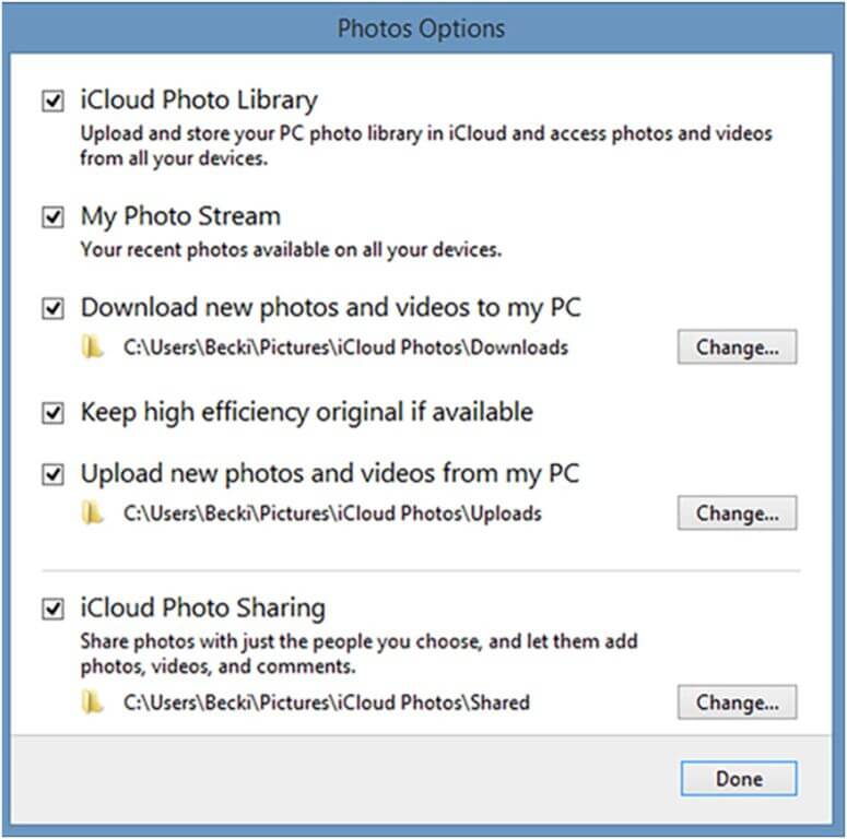 iCloud Photos Library