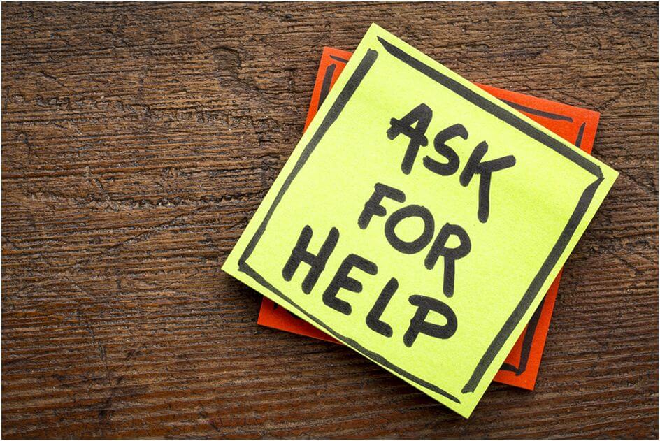 It’s okay to ask for help