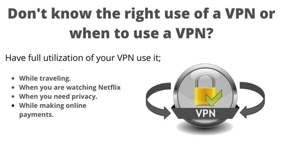 When you should use a VPN