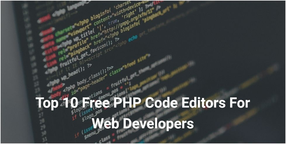Free PHP Code Editors 