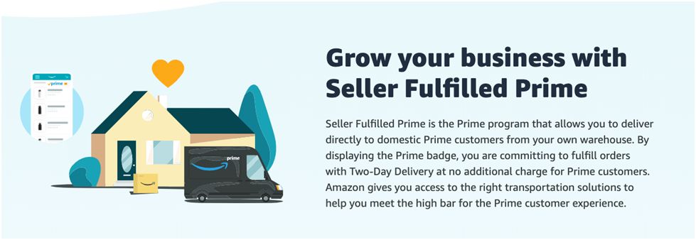 Amazon Seller Fulfilled Prime